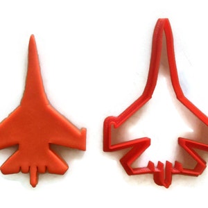 SU-27 jet fighter cookie cutter fondant cutter