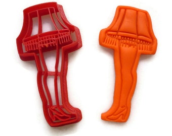 Leg Lamp christmas cookie cutter