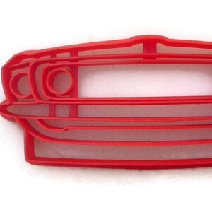 Classic Ford Mustang Grill cookie cutter fondant cutter image 3