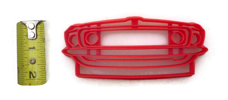 Classic Ford Mustang Grill cookie cutter fondant cutter image 3