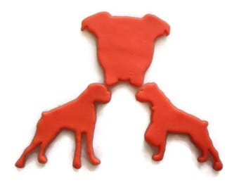 Boxer Hund Ausstecher Fondant Cutter Set