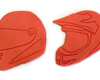 Motorcycle Helmet Motocross Helmet cookie cutter set