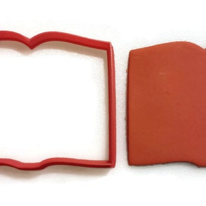 Open Book Cookie Cutter