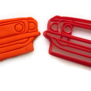 Classic Ford Mustang Grill cookie cutter fondant cutter