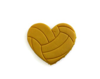 3D Printed VolleyBall Heart Cookie Cutter