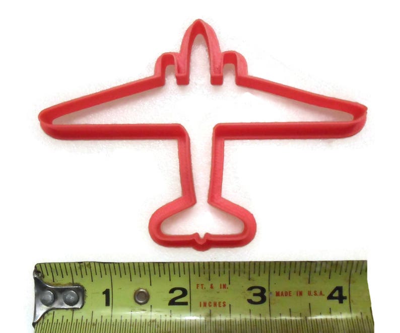 AC47 Spooky Gunship cookie cutter fondant cutter