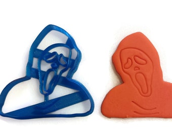 3D Printed Halloween Ghost Mask Cookie cutter