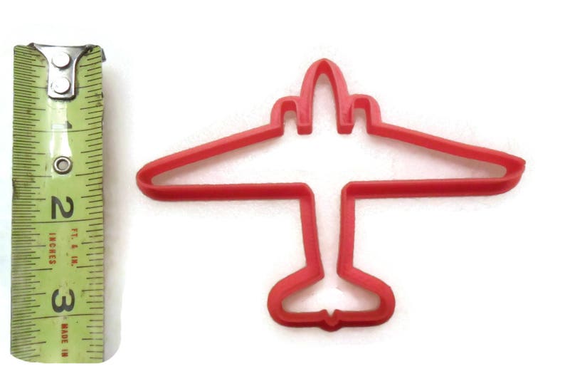 AC47 Spooky Gunship cookie cutter fondant cutter