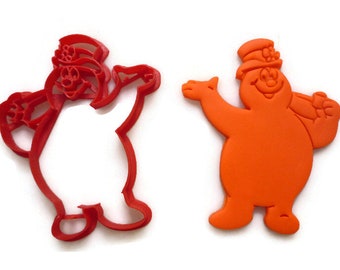 Christmas Snowman cookie cutter fondant cutter