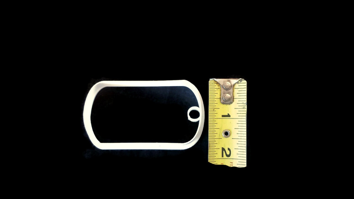 Dog Tag Cookie Cutter Fondant Cutter Set Etsy