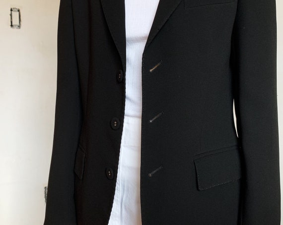 jean paul gaultier black blazer jacket · black ga… - image 5