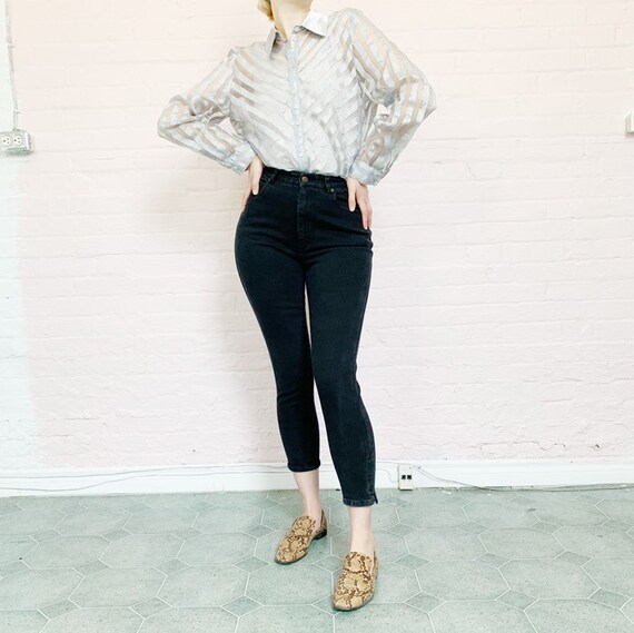 dkny jeans black stretch pants