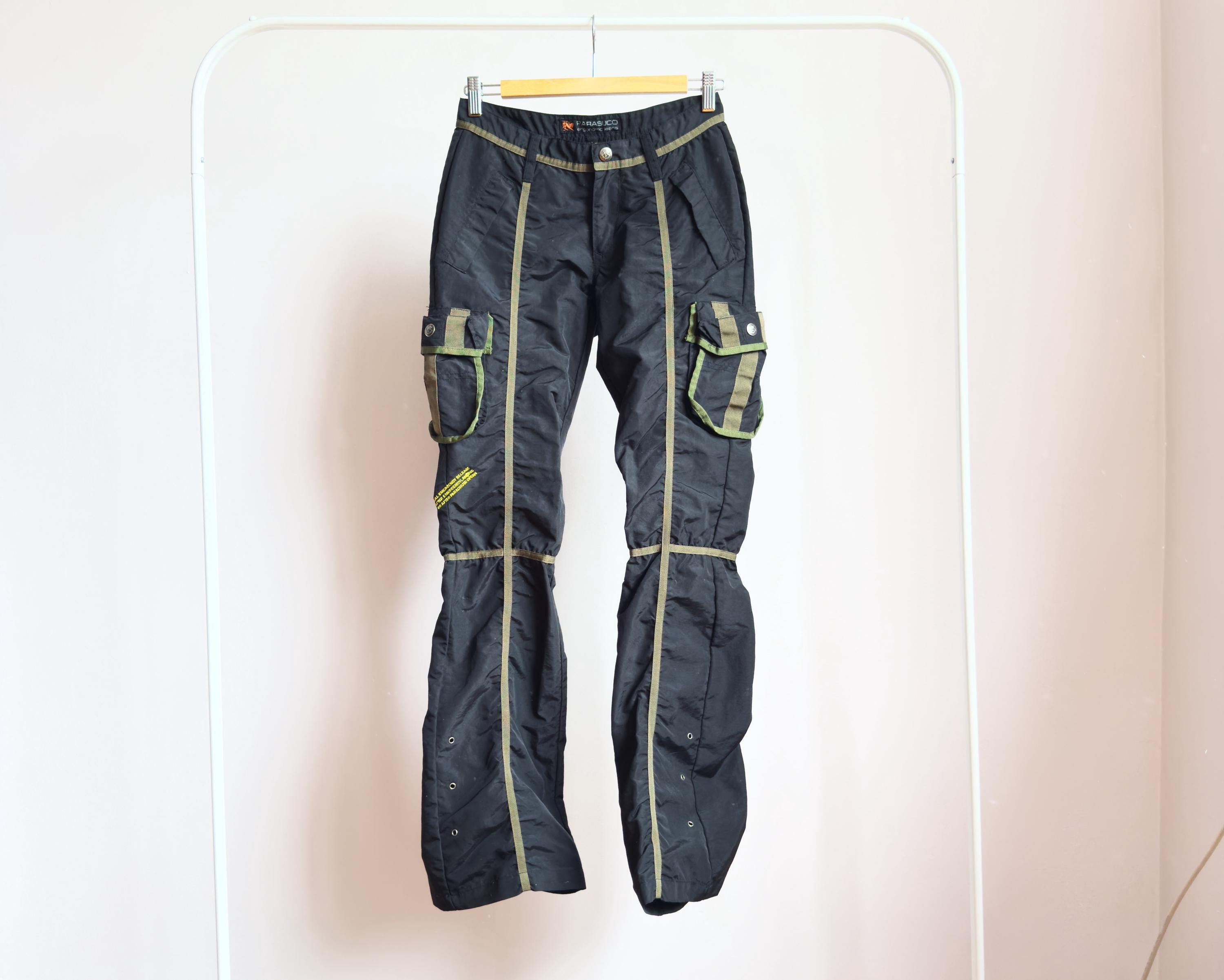 パンツ [y2k]nylon pants draw cord 90s NIKE nylon down draw cord pants Y2K - メルカリ