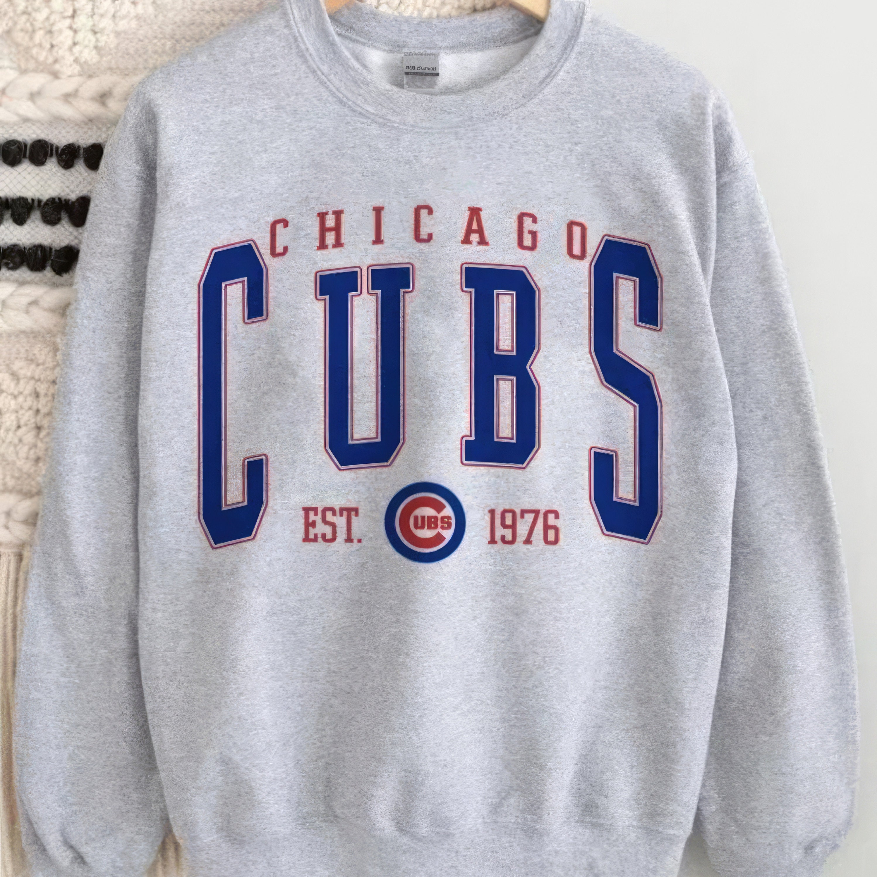 Chicago Cubs Hoodie - Etsy UK