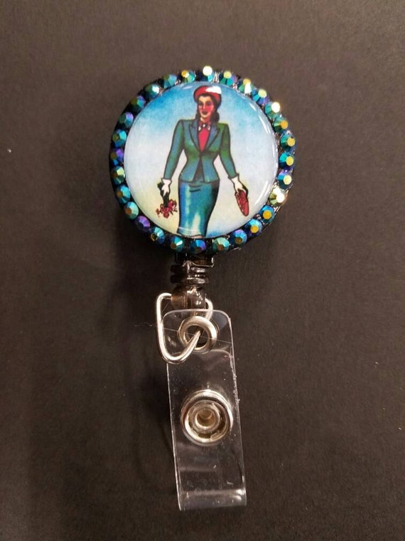 Mexican Bingo Lotería Badge Reel, La Dama, Rosa, Estrella, Sol, Nopal,  Caso, Corona, Araña, Palma, Jaras, Garza, Pajaro, Luna, Cotorro 