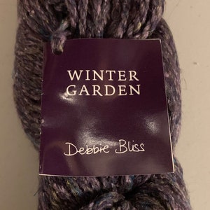 Debbie Bliss Yarn Winter Garden (Lilac 07 lot 35576) (Heather 08 lot 35641)