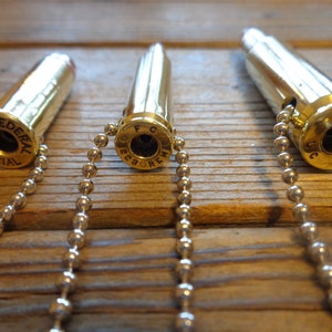 Bullet Necklace 7.62/308, 5.56/223, Remington 38 Special Bullet Necklaces Bullet Pendant Bullet Jewelry Bullet Necklace image 3