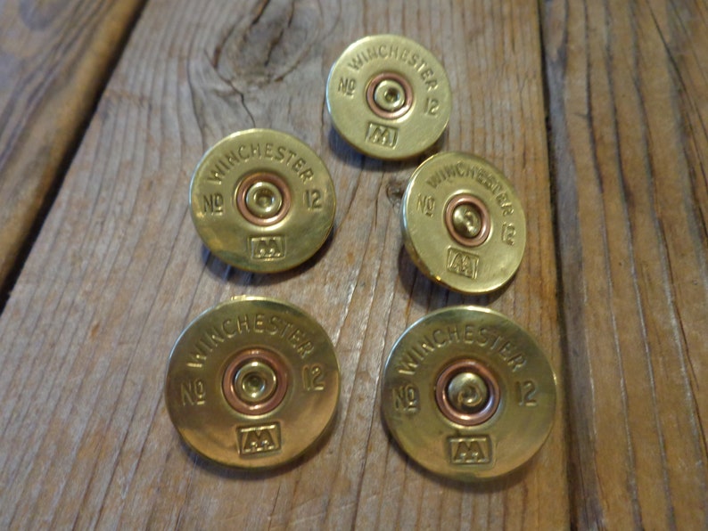 Winchester 12 Gauge Aa Shotgun Shell Genuine Brass Etsy