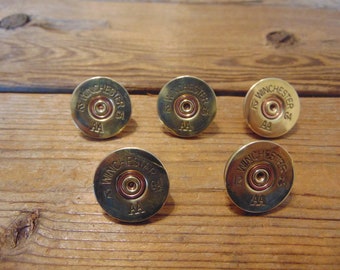 Genuine Winchester 12 Gauge Brass Shotgun Shell Pin -Hat Pin -Vest Lapel Pin -Tie Tac Pin-Shotgun Shell Pin -Price Is Per Pin-Groomsman Gift