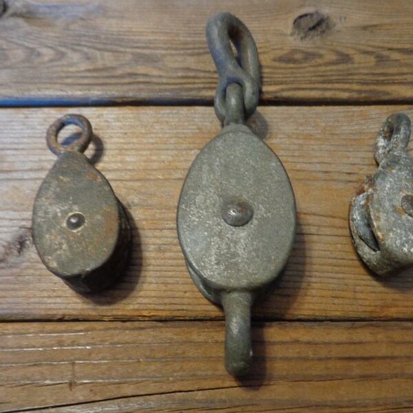 Antique Pulleys Etsy
