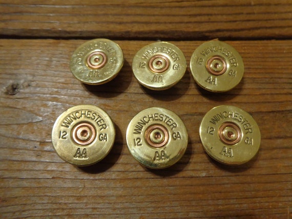 Winchester 12 Gauge aa Shotgun Shell Genuine Brass Button shotgun Shell  Button Bullet Button re-enactors Buttons Price is per Button 