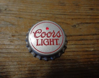 Vintage "Coor's Light" Beer Light Up Pin With Vintage Colors, 1980's - Coors Light Pin - Beer Souvenir Pin - Beer Memorabilia - Coors Light