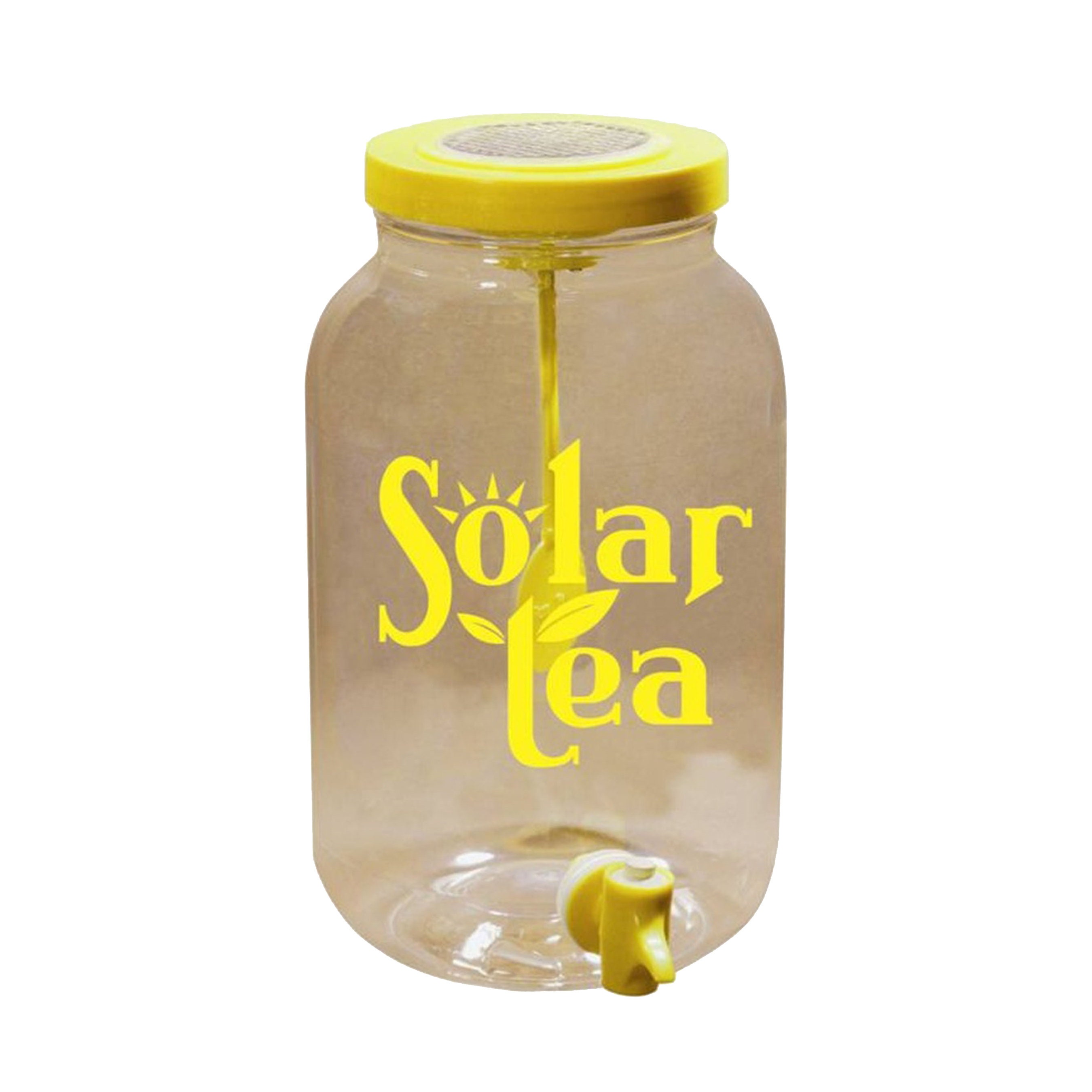 Yellow Glass Sun Tea Jar With Spout, 1 Gallon – LIVING IN RETROGRADE ™