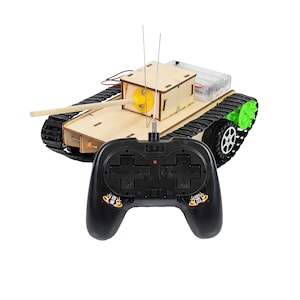 Solar Made Remote Control Tank - STEM Toy Kit
