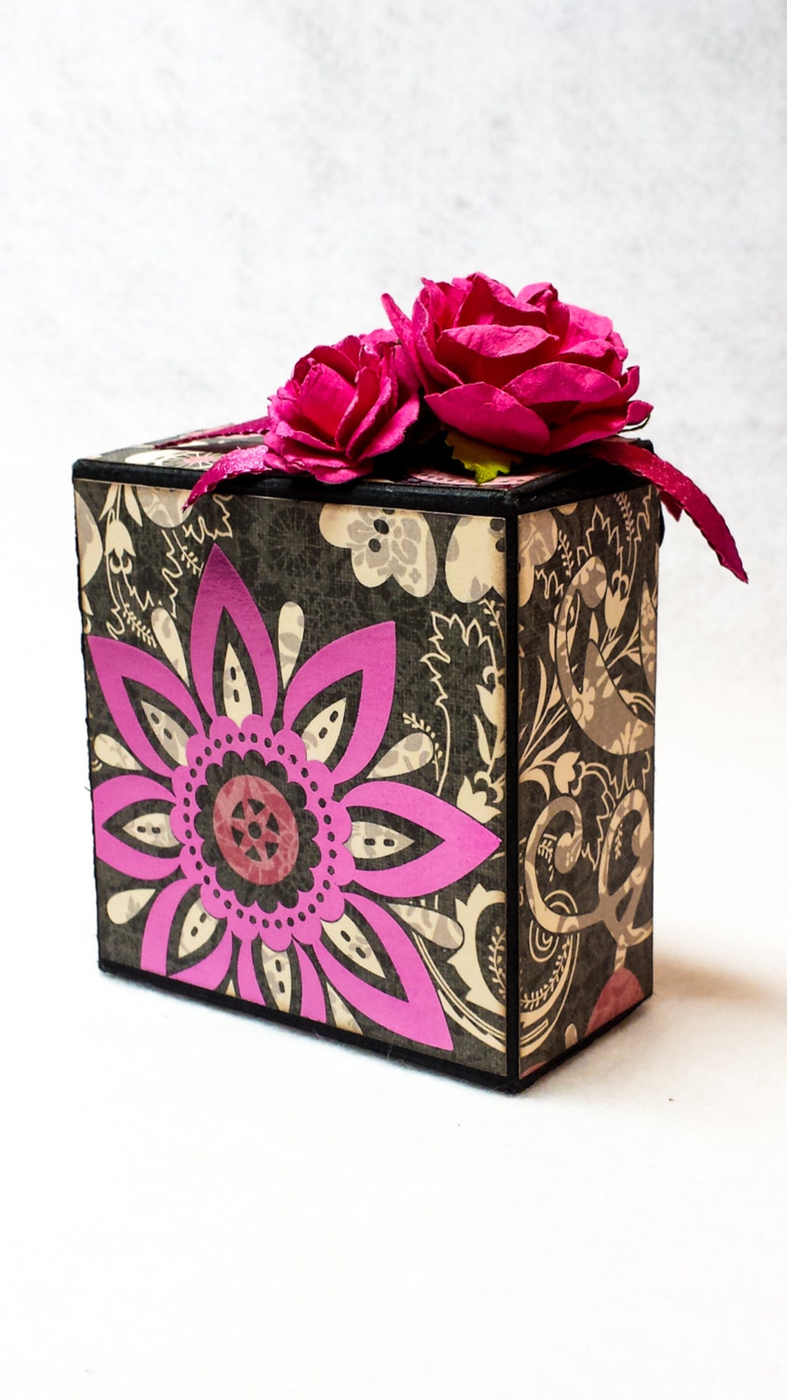 Handmade Mini Notecards Box Set, Lunchbox Notes, Blank Notecards, Card