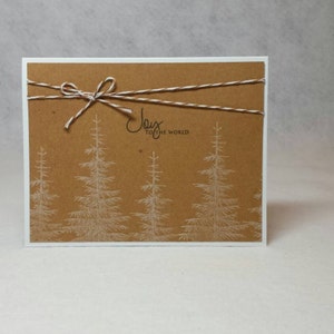 Handmade Christmas Cards- set of 10 cards & envelopes