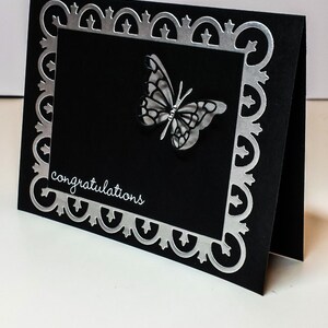 Elegant Congratulations Card, Wedding Card, Congrats Card, Anniversary Card, Graduation Card