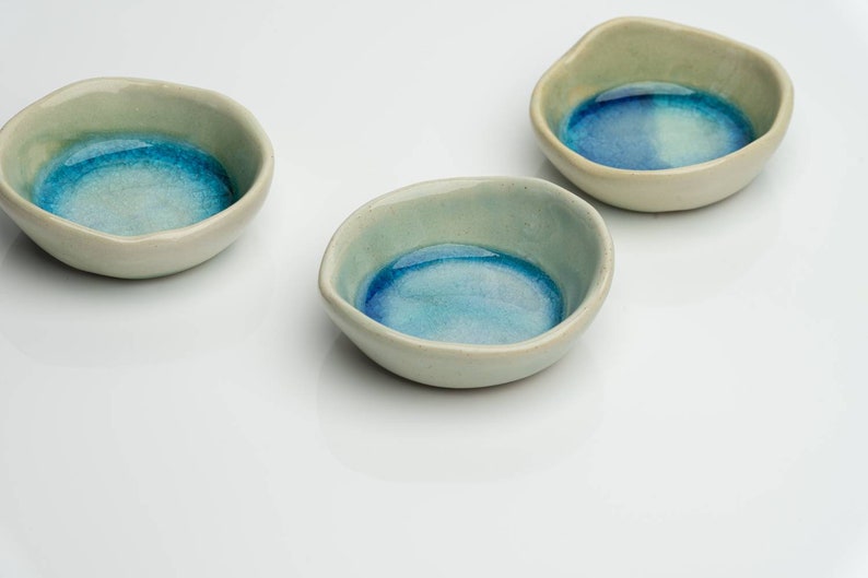 CERAMIC bowl inspired by Sea Irish gift jewellery bowl jewelry dish candle holder bowl by The Mood Designs image 3