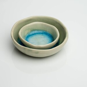 CERAMIC bowl inspired by Sea Irish gift jewellery bowl jewelry dish candle holder bowl by The Mood Designs image 4