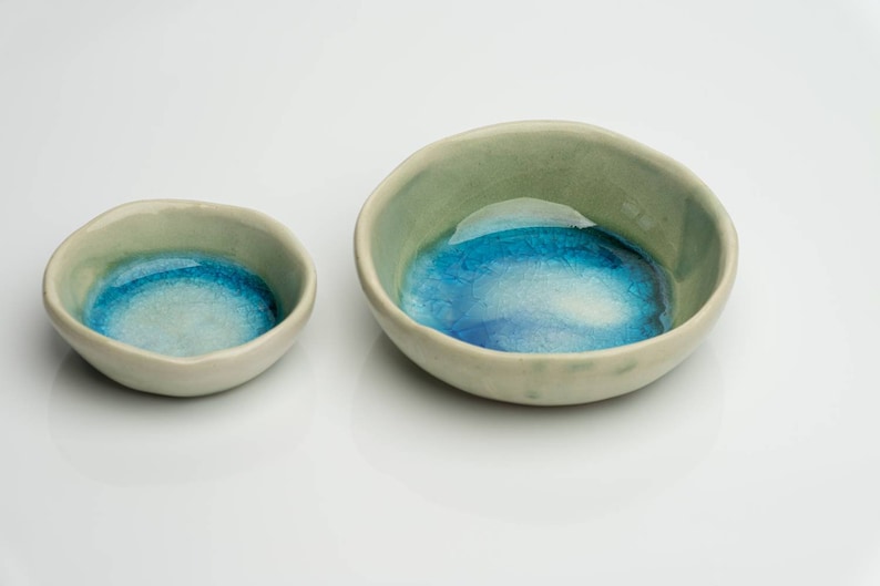 CERAMIC bowl inspired by Sea Irish gift jewellery bowl jewelry dish candle holder bowl by The Mood Designs image 1