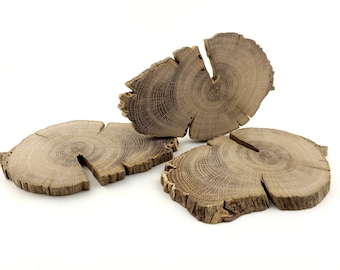 Irregular odd shape oak wood slices  Driftwood oak wood  Woodworking Resin project wood  Crafts wood A set of 3