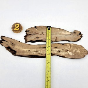 Live Edge Reclaimed Wood Planks Root Wood Boards for Crafts Epoxy Resin Woodworking 2pcs image 7