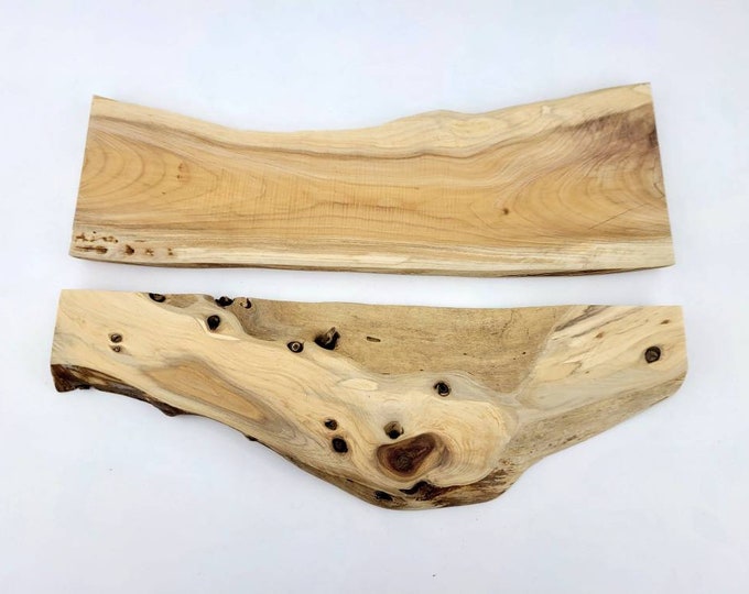 Live Edge Wood Planks Small Wood Boards for Crafts Sign Etsy