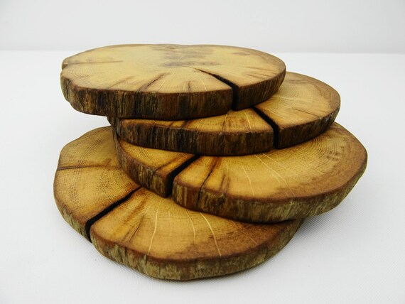 wooden table coasters