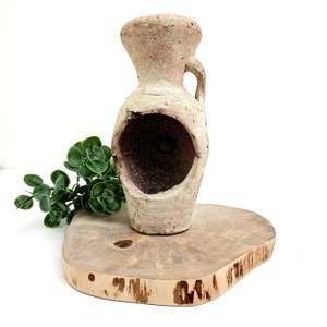 Rustic Wood Round Slab Riser, Raw Birch Slice Centerpiece 9, Charger Plate image 2