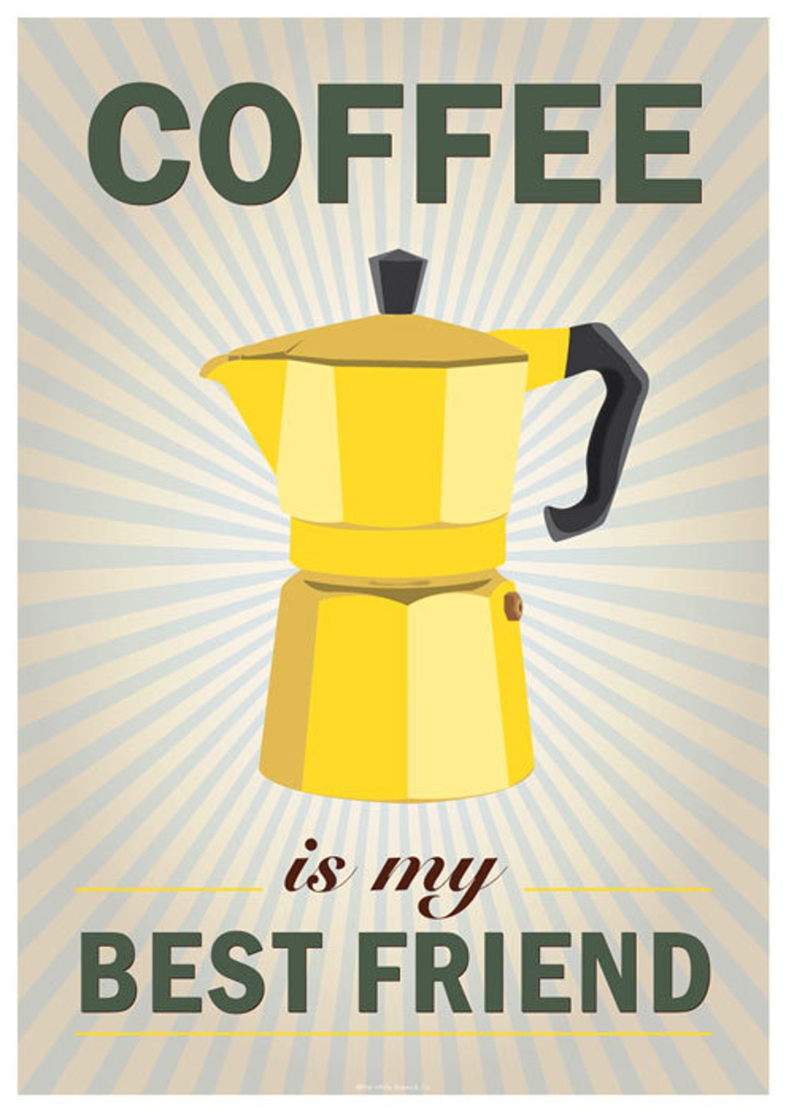 Art for Home Vintage Poster Kitchen Retro Decor Etsy