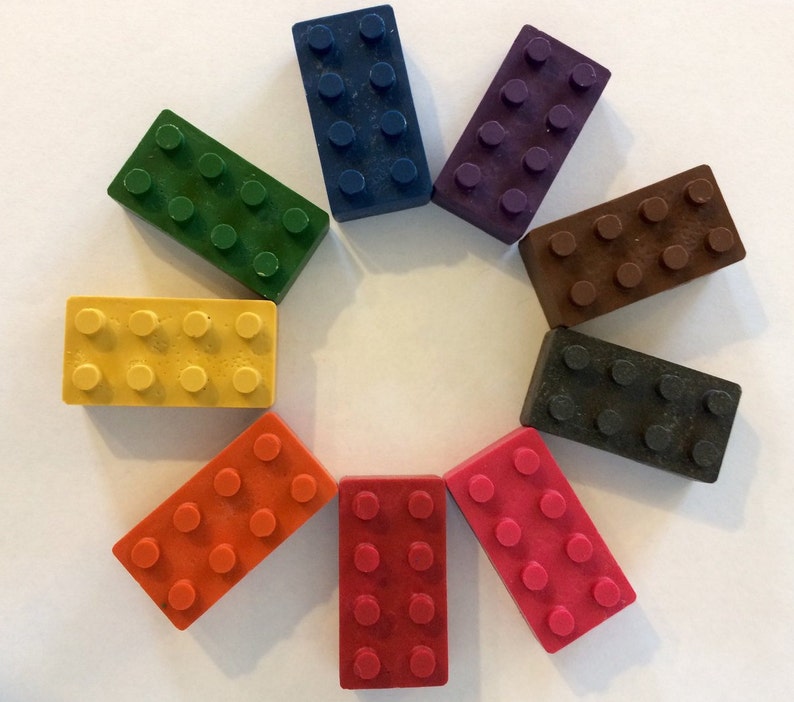 6 MAKE YOU OWN PARTY FAVORS LEGO BRICK BLOCK NECKLACES BIRTHDAY GRAB BAGS GIFTS