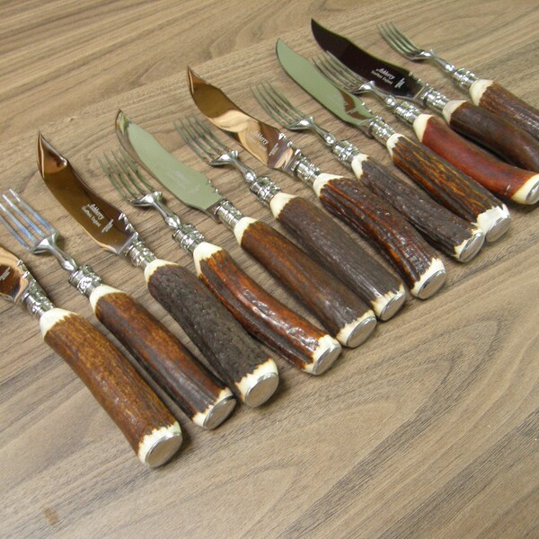 Scottish Antler Knives Etsy