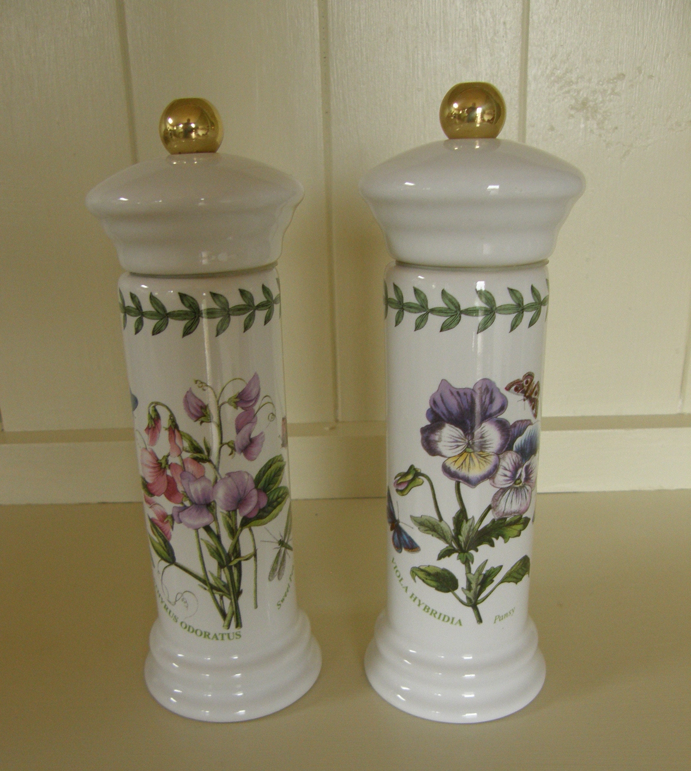 portmeirion botanic garden salt and pepper mills