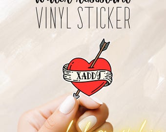 Xaddy Xaden Riorson Holographic Vinyl Sticker - Fourth Wing Bookish Accessory