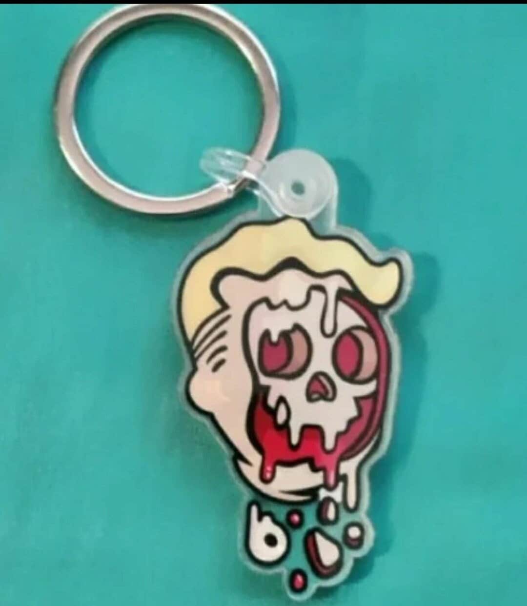 Melting Vault Boy Key Chain Etsy