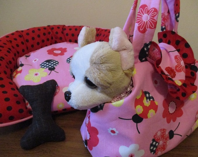 Toy Dog Carrier Toy Dog Puppy Carrier Dog Bed / Puppy Etsy