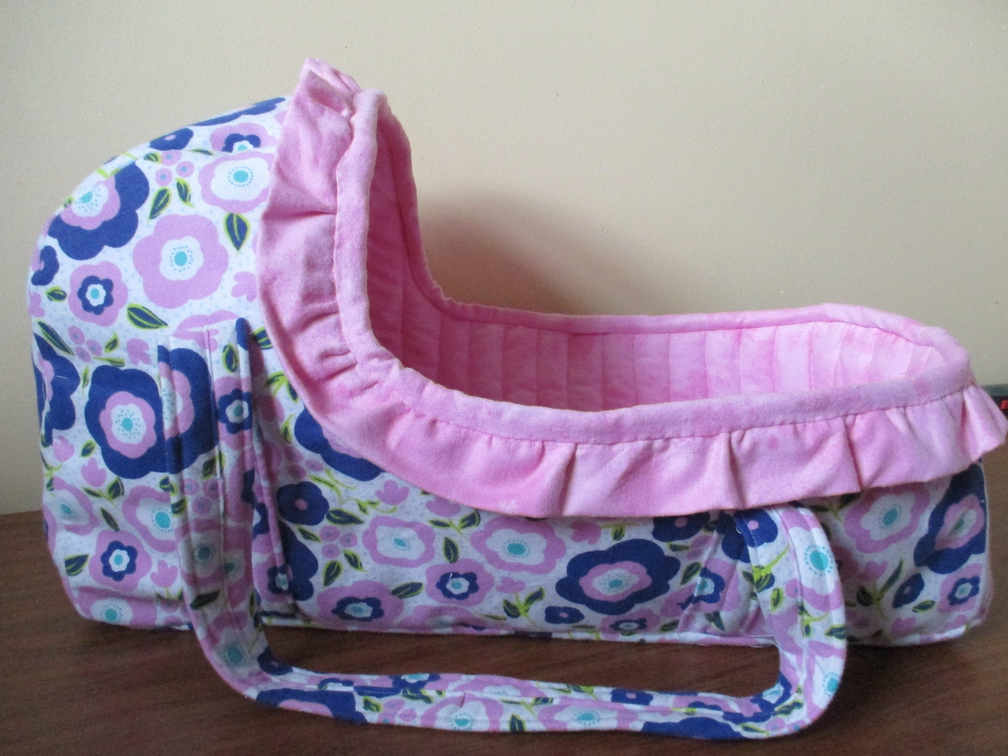 Large Reborn Doll Doll Carrier Moses Basket Large Etsy