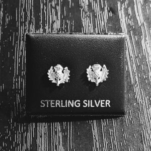 Silverly Orecchini a Bottone Portafortuna in Argento Sterling a Forma di Quadrifoglio per Donna | Semplici Orecchini Portafortuna in Argento 925 | Gioielli Irish Shamrock