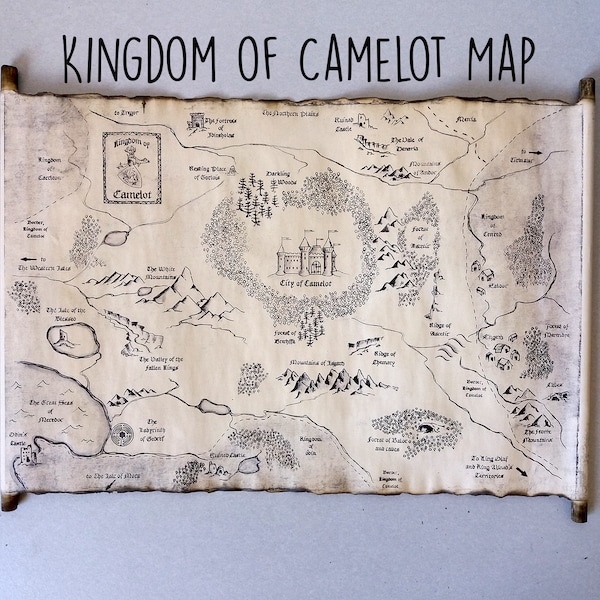 Kingdom of Camelot Map Merlin on Deutsche Karte King Arthur Map of Camelot , City of Camelot Map , Merlin Map