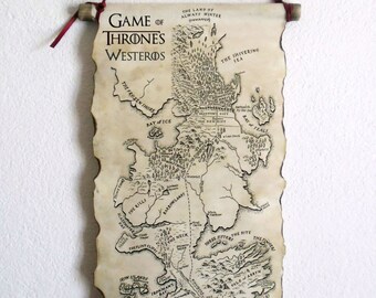 Game Of Thrones Map Of Westeros Blanket